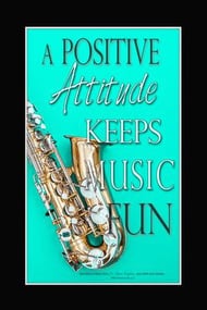 Positive Attitude Poster 8x12 P.O.D.